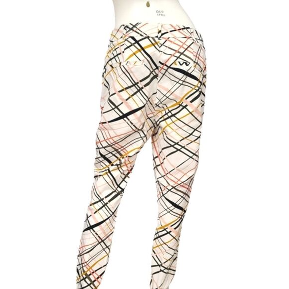 New York & Co White Printed Dress Pants size 12T - Picture 4 of 7
